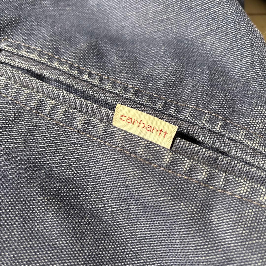 カーハート　デトロイトジャケット　ネイビー　M 米国製　stussy 元ネタ