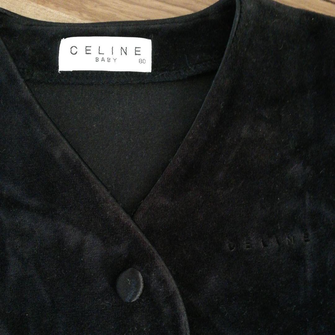 セリーヌ　ロンパース　セットアップ　80