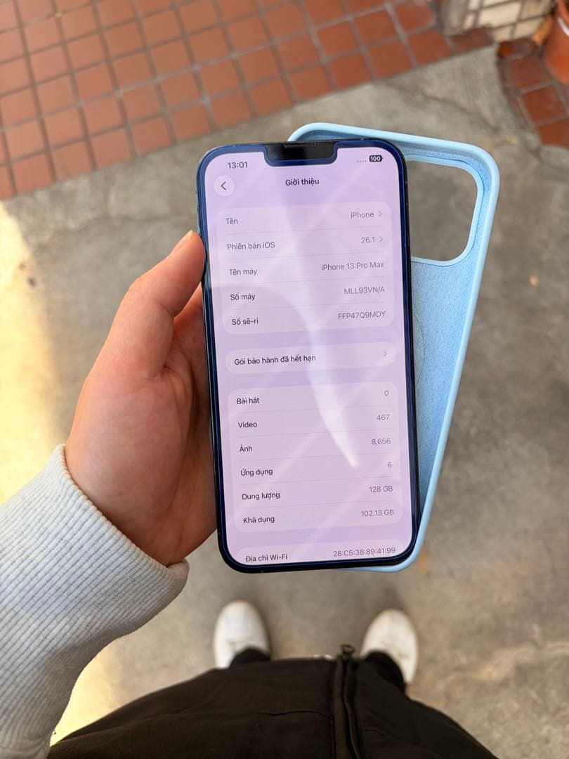 Apple iPhone 13 Pro Max 128GB 青