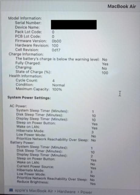 MacBookAir15インチM2 8GB 256GB スペースグレイ充放電4回