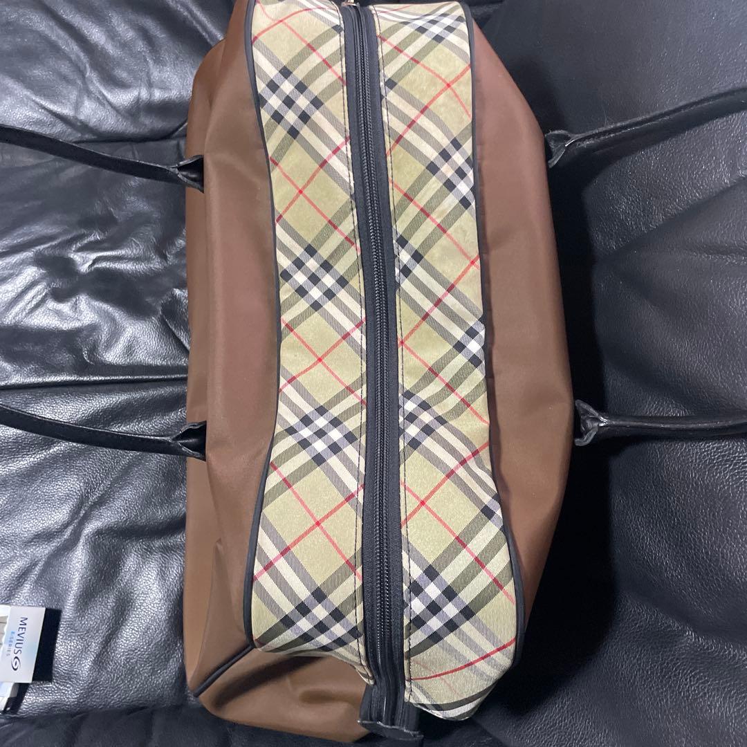 Burberry ボストンバッグ ブラウン・ベージュサイズ横約50cm縦33cm