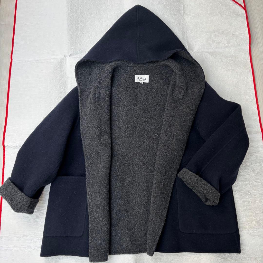 LE GLAZIK フード付きショートコート