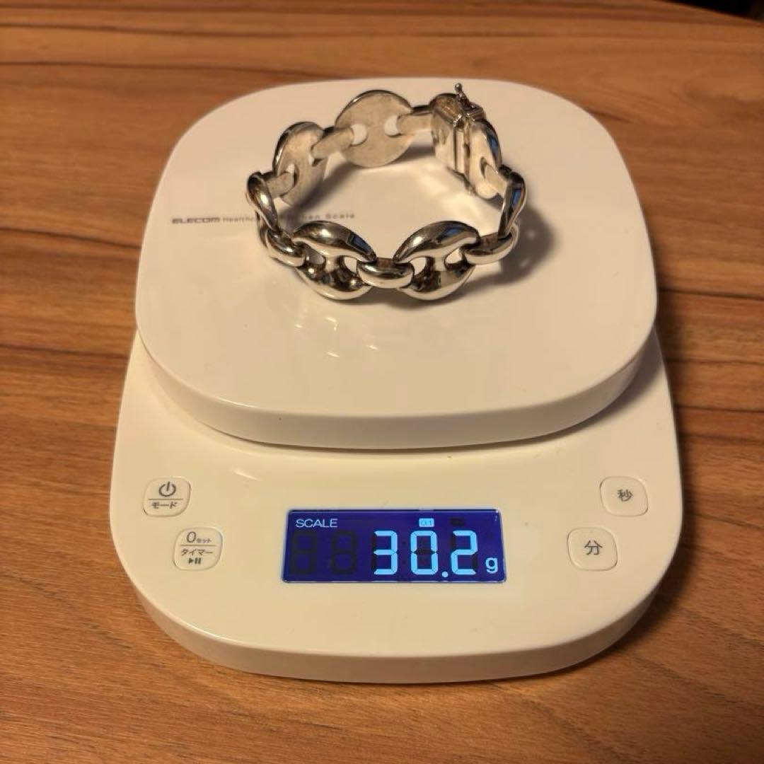 VINTAGE 大アンカーチェーン ブレスレット シルバー925