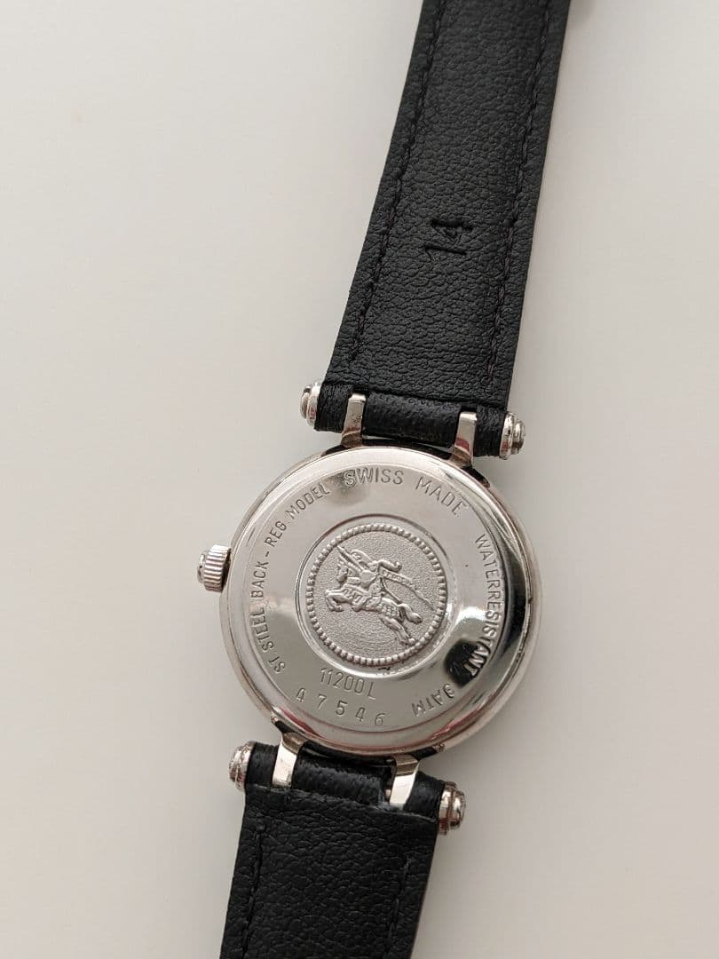 ■Burberry ノバチェック文字盤 レディース 腕時計 社外新品革ベルト