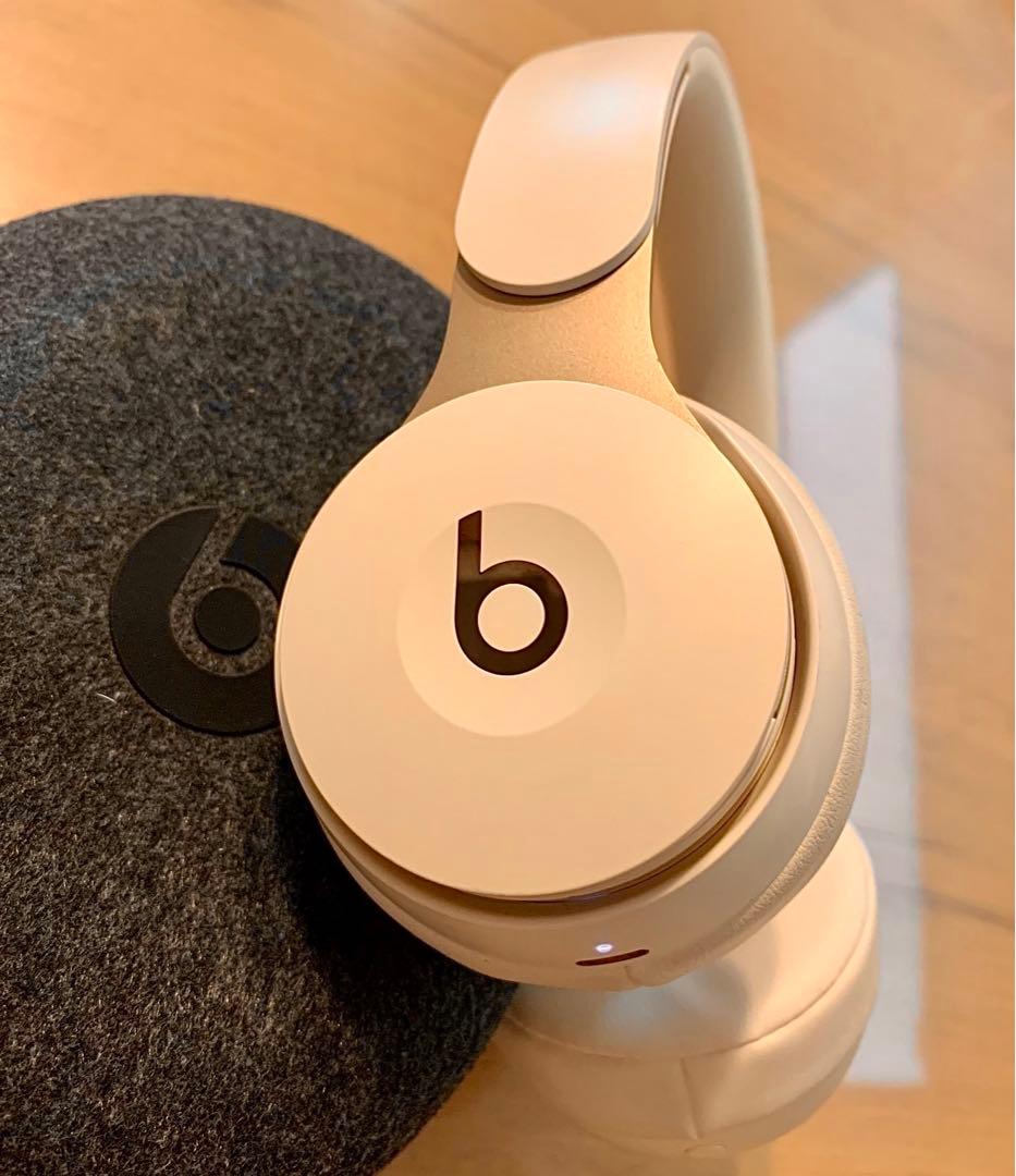【限定特価！美品】beats solo proワイヤレス ヘッドホン　ゴールド