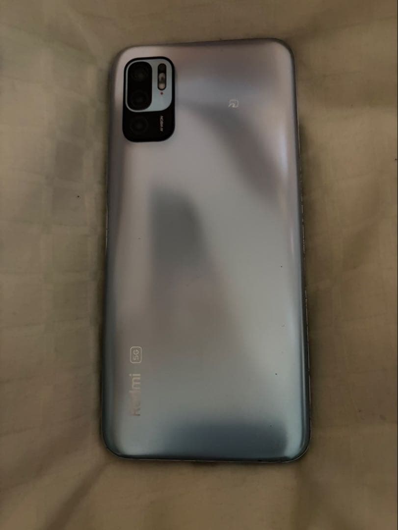 美品 Redmi Note10 JE 本体 クロームシルバー