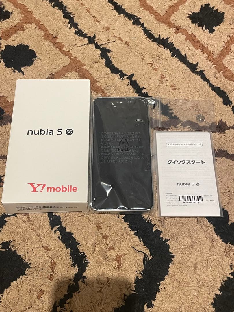 〈新品〉nubia S 5G ホワイト