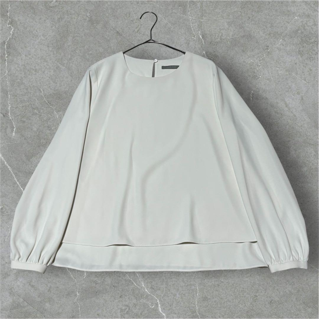 rskrina様 現行 セオリーリュクス ELIDA ブラウス M アイボリー