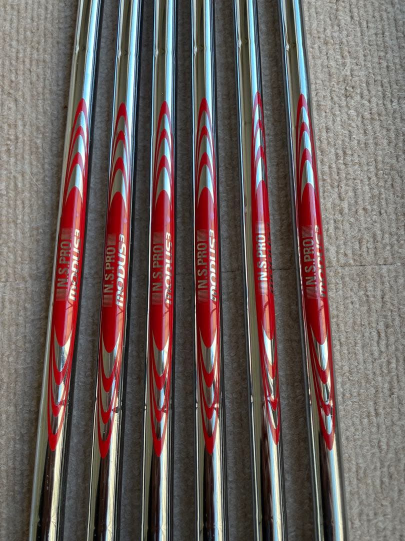 モーダス105 dst シャフト フレックスS #5〜Pの6本セット