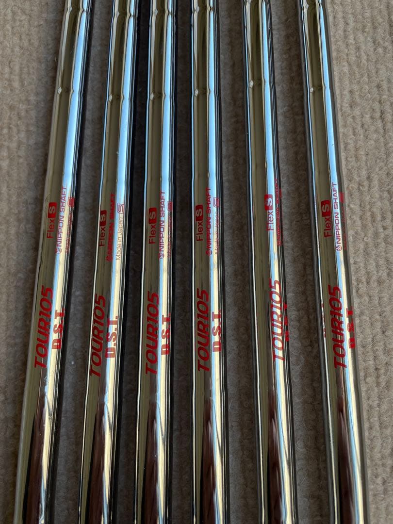 モーダス105 dst シャフト フレックスS #5〜Pの6本セット