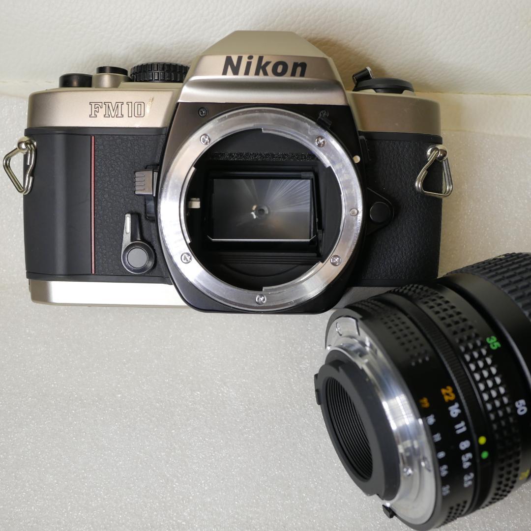 【美品！レンズ付属！】ニコン(Nikon)フイルム一眼レフカメラFM10