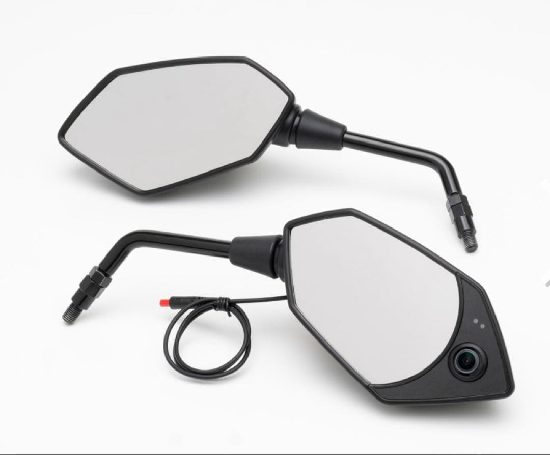 バイク用 ドラレコ D-ride ディーライド ミラー一体型