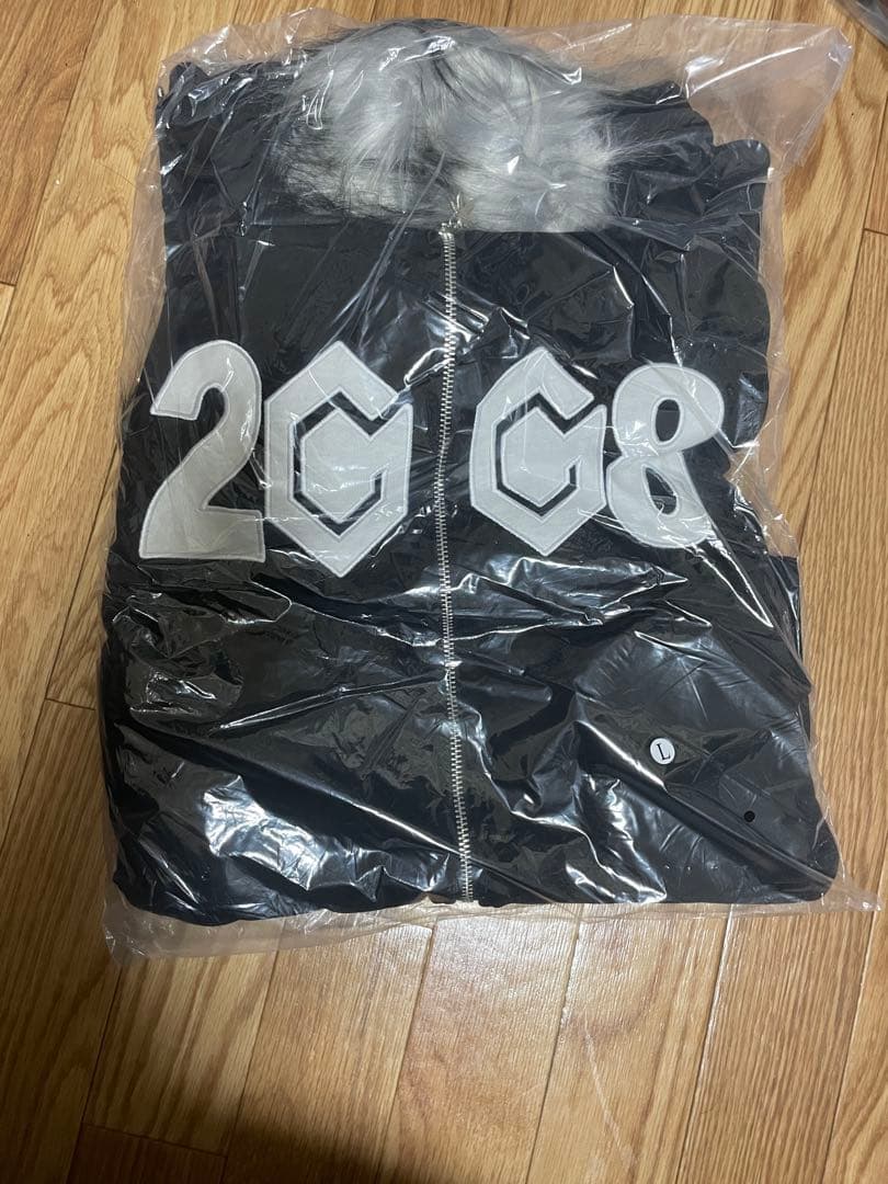 fuckthisindustry 8CUBE ファーパーカー Black L