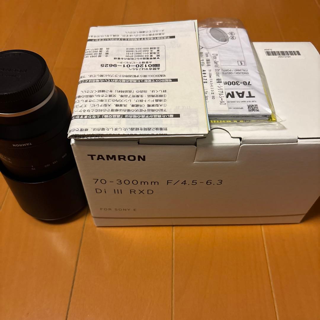 レンズ(ズーム) TAMRON 70-300mm F4.5-6.3 DiIII