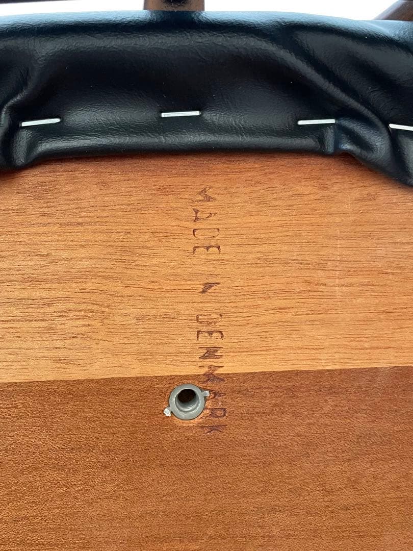 【メンテ済み美品】デンマーク チェアNiels Koefoed EVA 張替え済