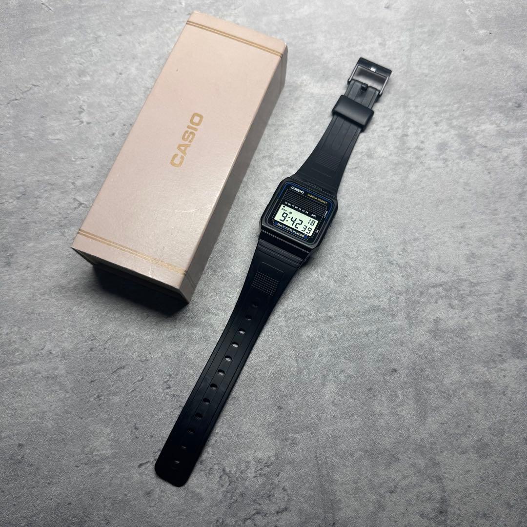 CASIO FB-52W ソーラー電子時計 稀少 ほぼ新品