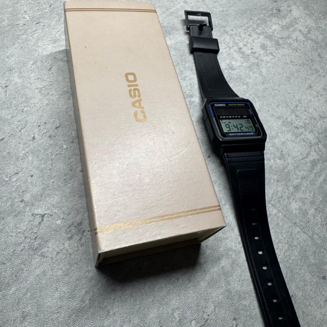 CASIO FB-52W ソーラー電子時計 稀少 ほぼ新品