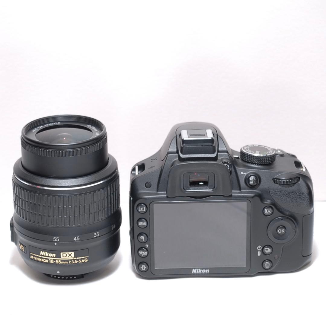 美品✨一眼レフデビューにおすすめ✨Nikon D3200✨シングルレンズ✨ニコン