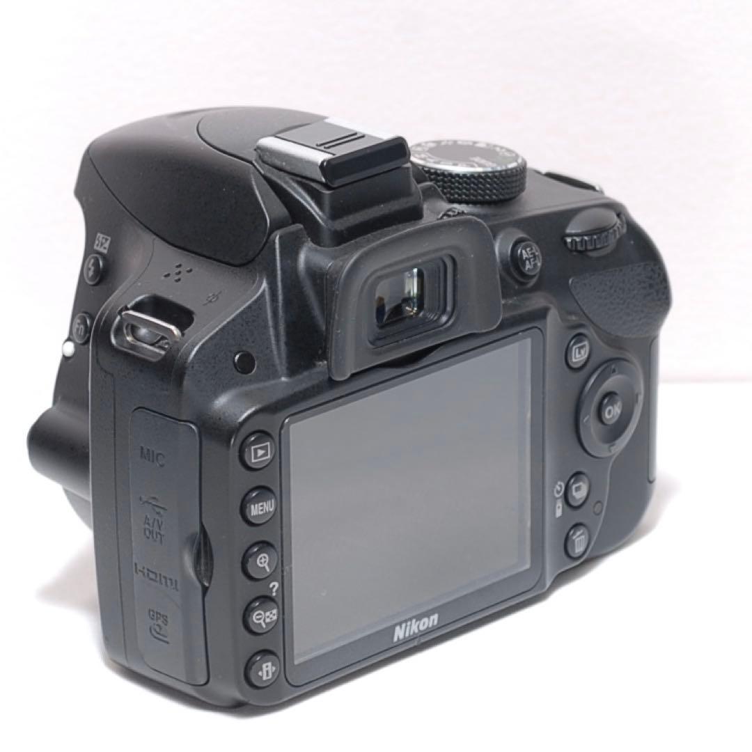 美品✨一眼レフデビューにおすすめ✨Nikon D3200✨シングルレンズ✨ニコン