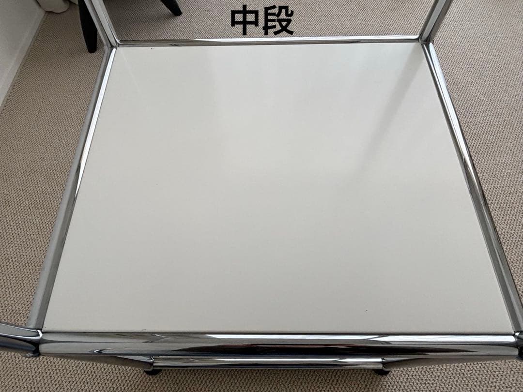 送料込み　USMハラー　ラック　1列3段 ピュアホワイト USM haller