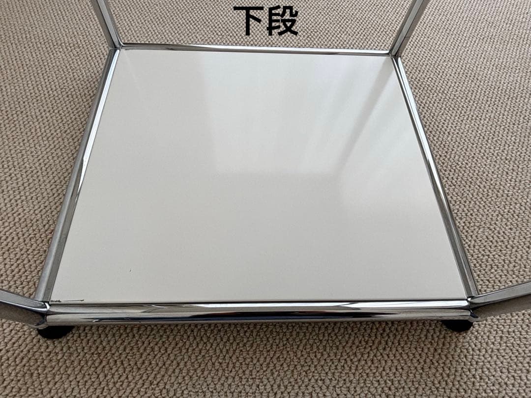 送料込み　USMハラー　ラック　1列3段 ピュアホワイト USM haller