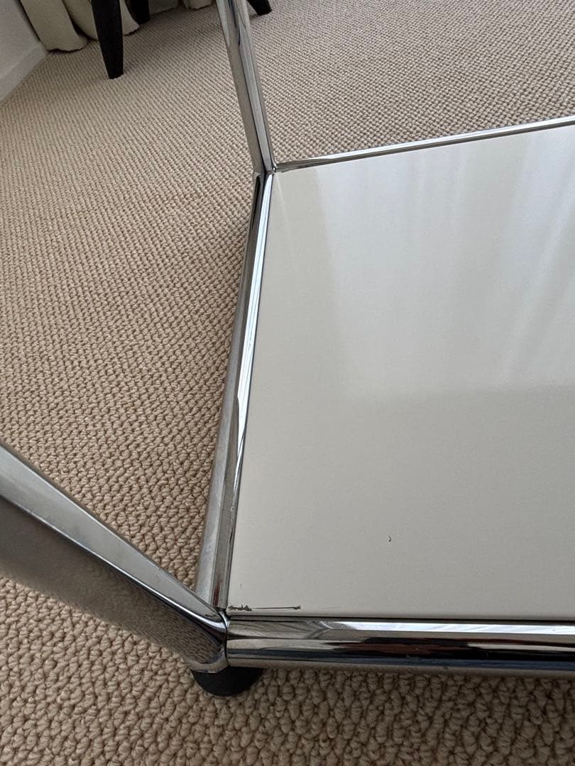 送料込み　USMハラー　ラック　1列3段 ピュアホワイト USM haller