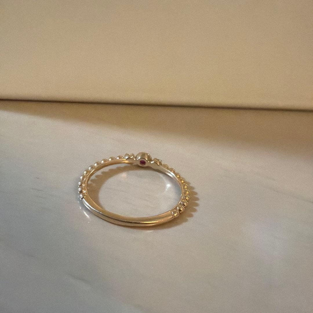 サマンサティアラ k18 ダイヤ リング