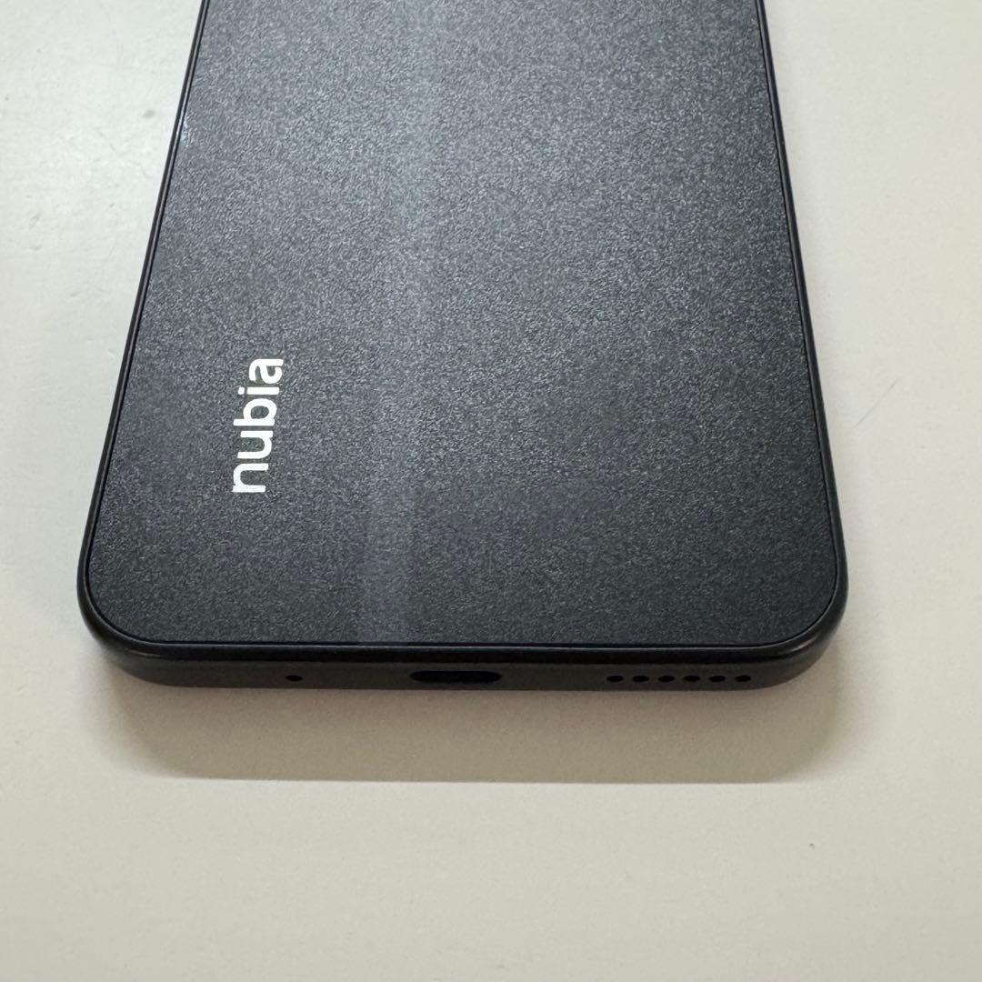 ZTE nubia Ivy ブラック 128GB スマートフォン 本体