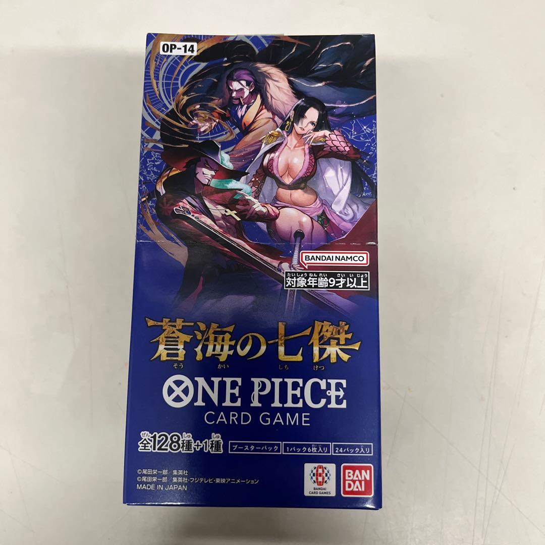 【テープ付き】OP-14「蒼海の七傑」の1BOXです。