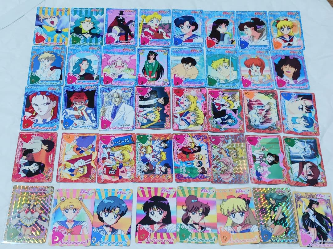 セーラームーン　カード　バンダイ　カードダス　本弾　セミコンプ