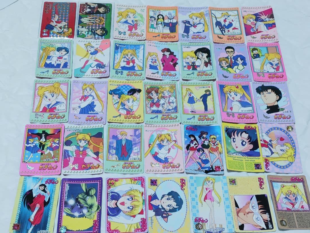 セーラームーン　カード　バンダイ　カードダス　本弾　セミコンプ