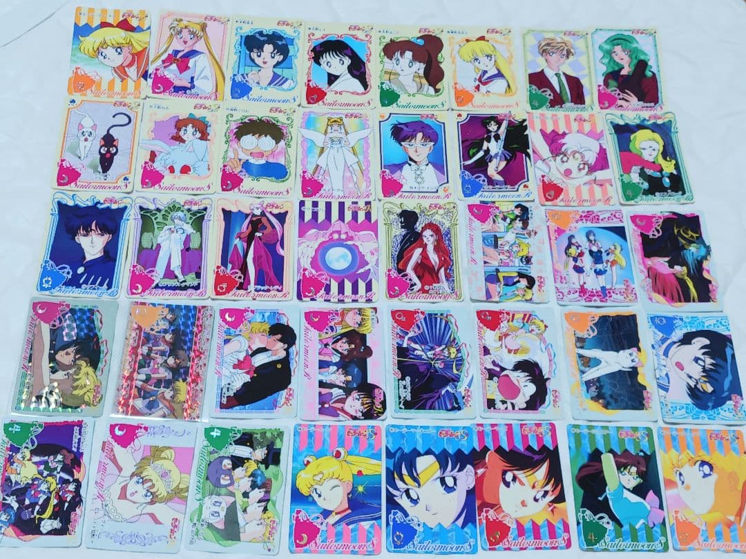 セーラームーン　カード　バンダイ　カードダス　本弾　セミコンプ