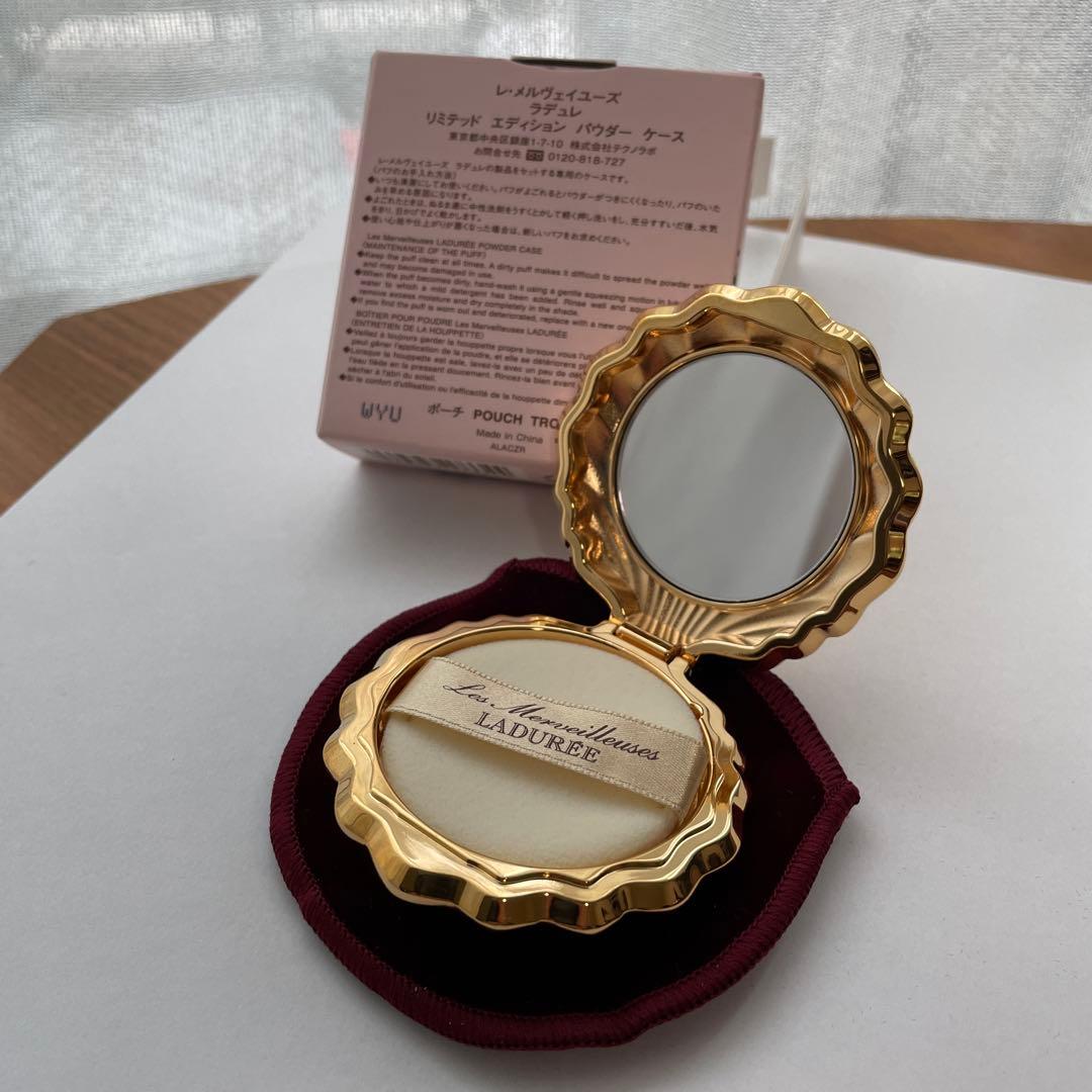 ラデュレ　LADUREE　限定 貝コンパクト　ミラー