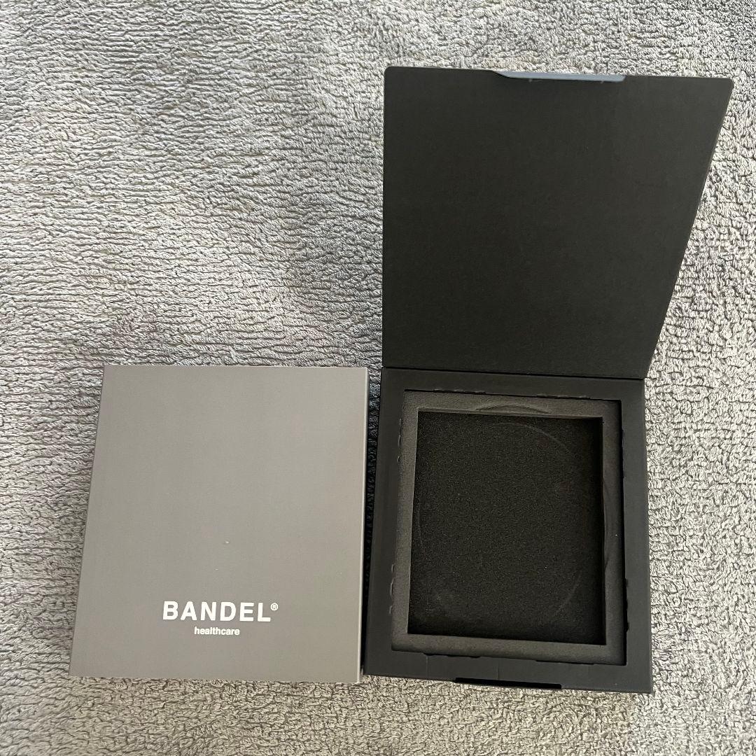 BANDEL バンデル　ネックレス　ホワイト　チタン　ラバー　ゴールド　白　金