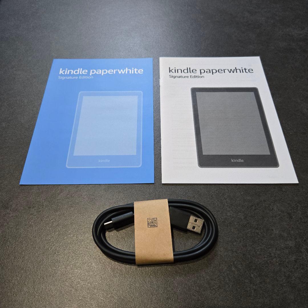 Kindle PaperWhite シグニチャーエディション 12世代 32GB