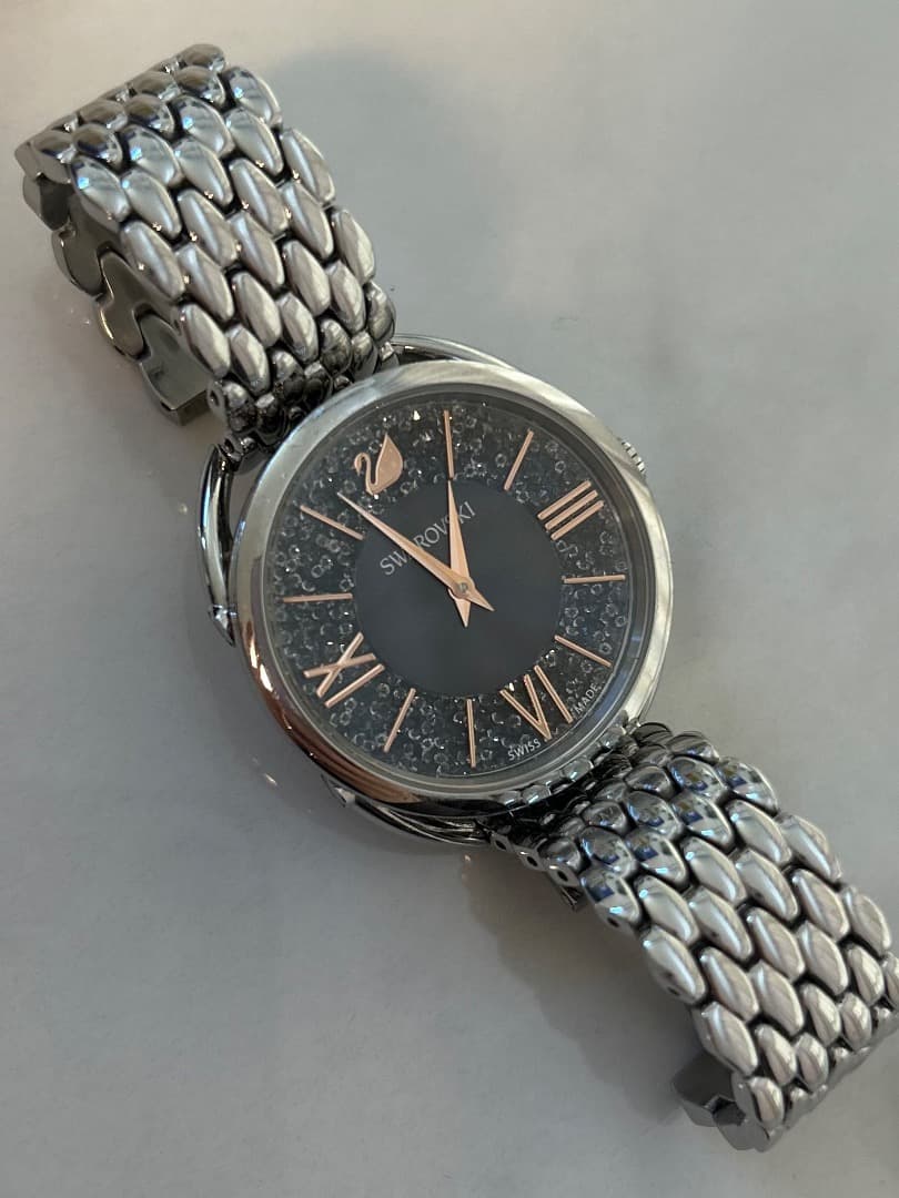 SWAROVSKI シルバーブレスレット 時計　レディース