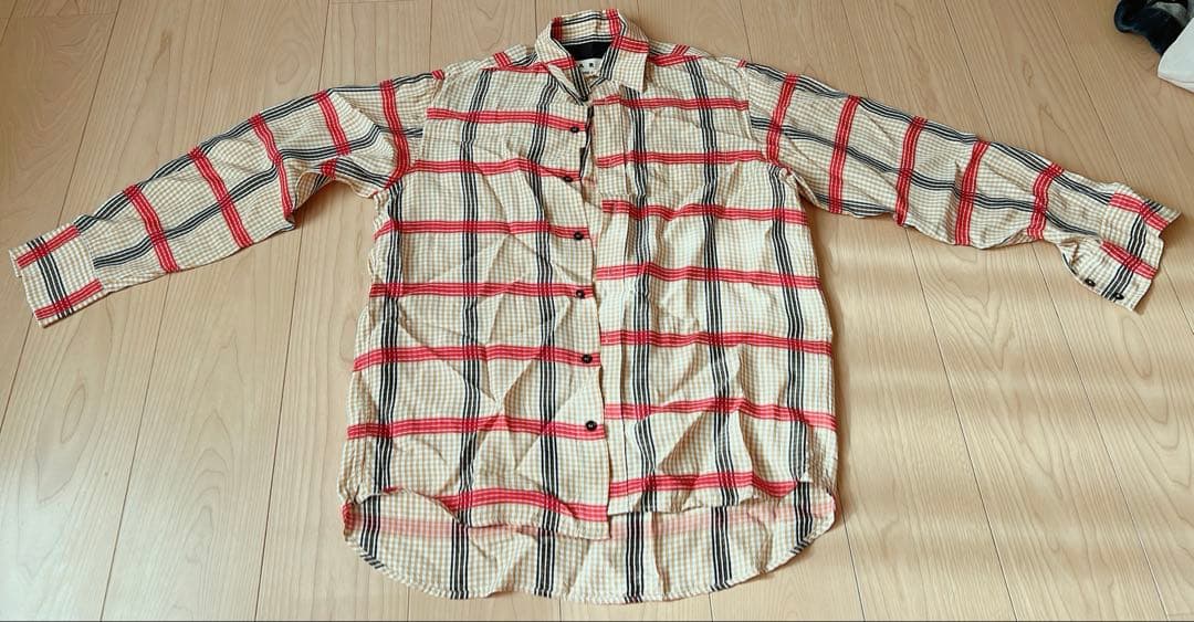MARNI チェック柄長袖シャツ