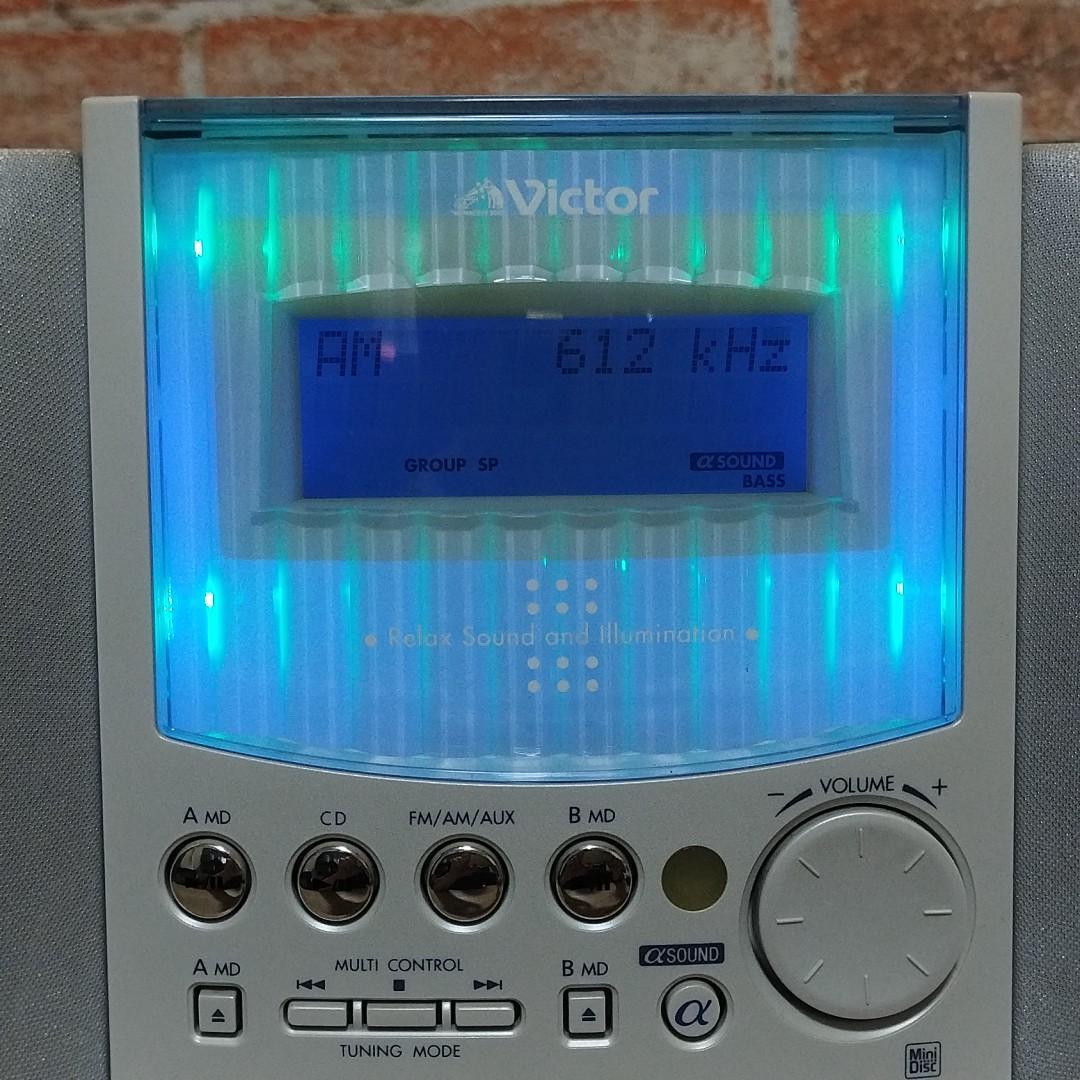Victor NS-X77WMD　CD/MD/ラジオシステム　ビクター