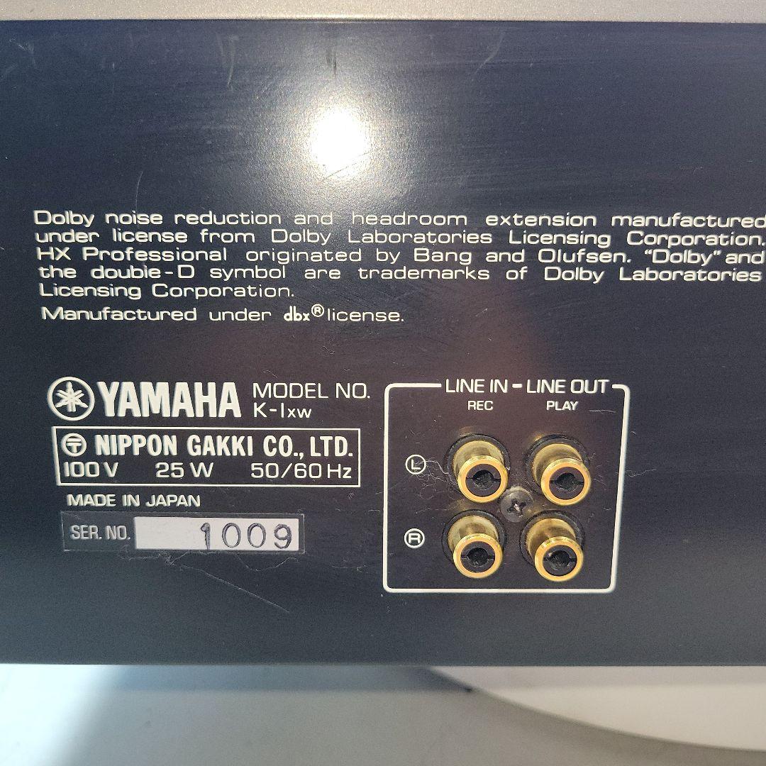 YAMAHA K-1xw カセットデッキ中古品