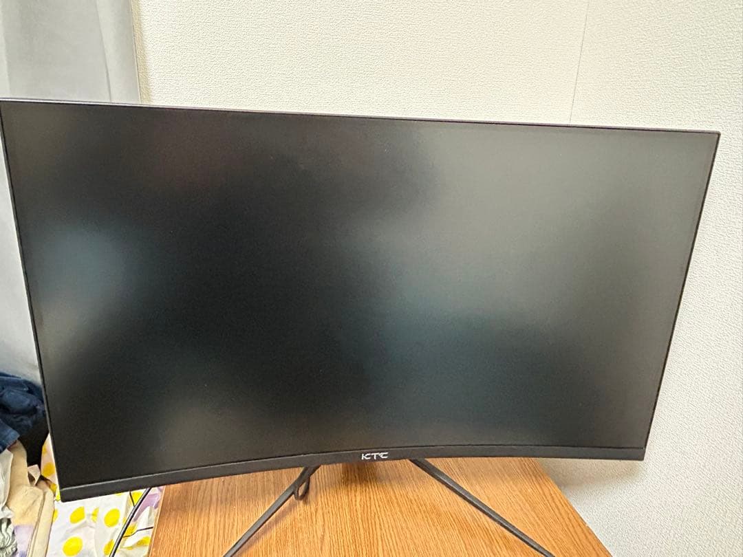27インチ 2K WQHD 曲面モニター 180Hz 使用期間1年未満