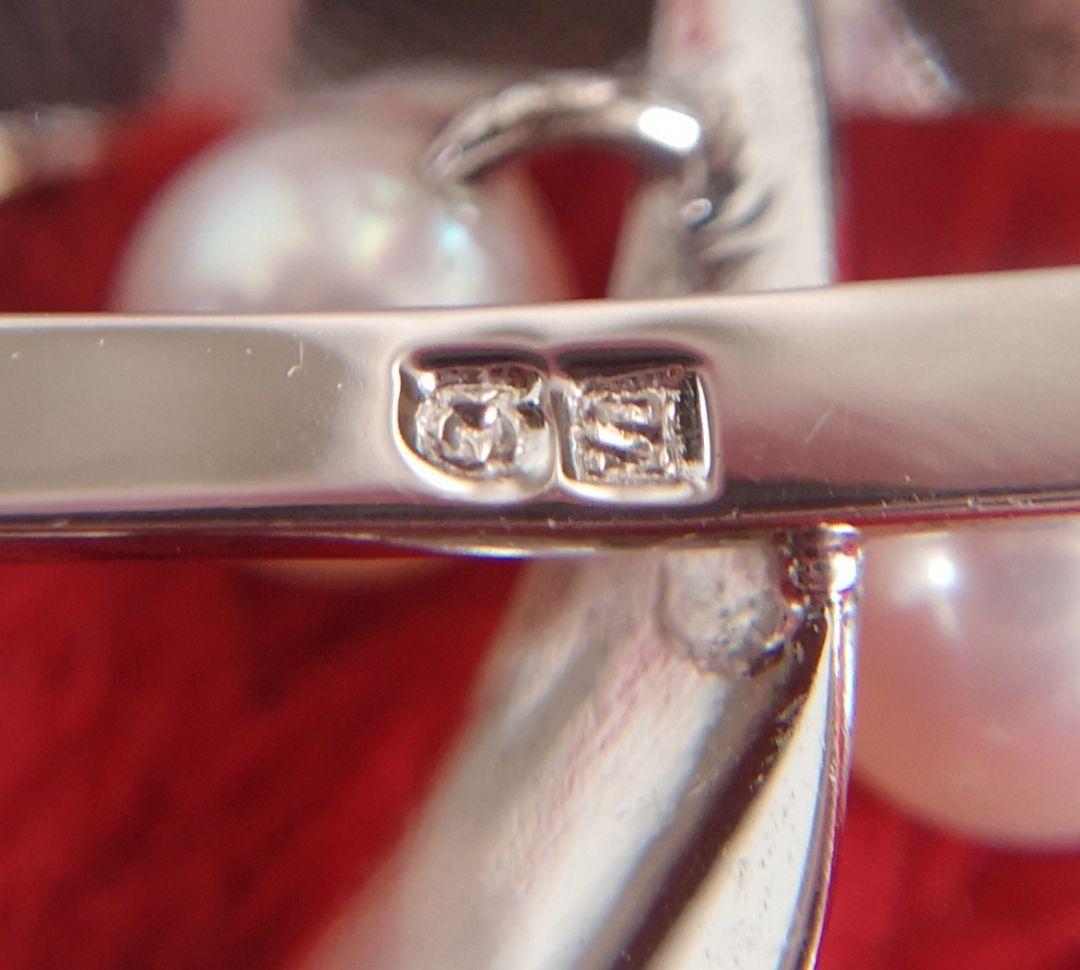 MIKIMOTO ブローチ 美品 アコヤ真珠 5mm シルバー製