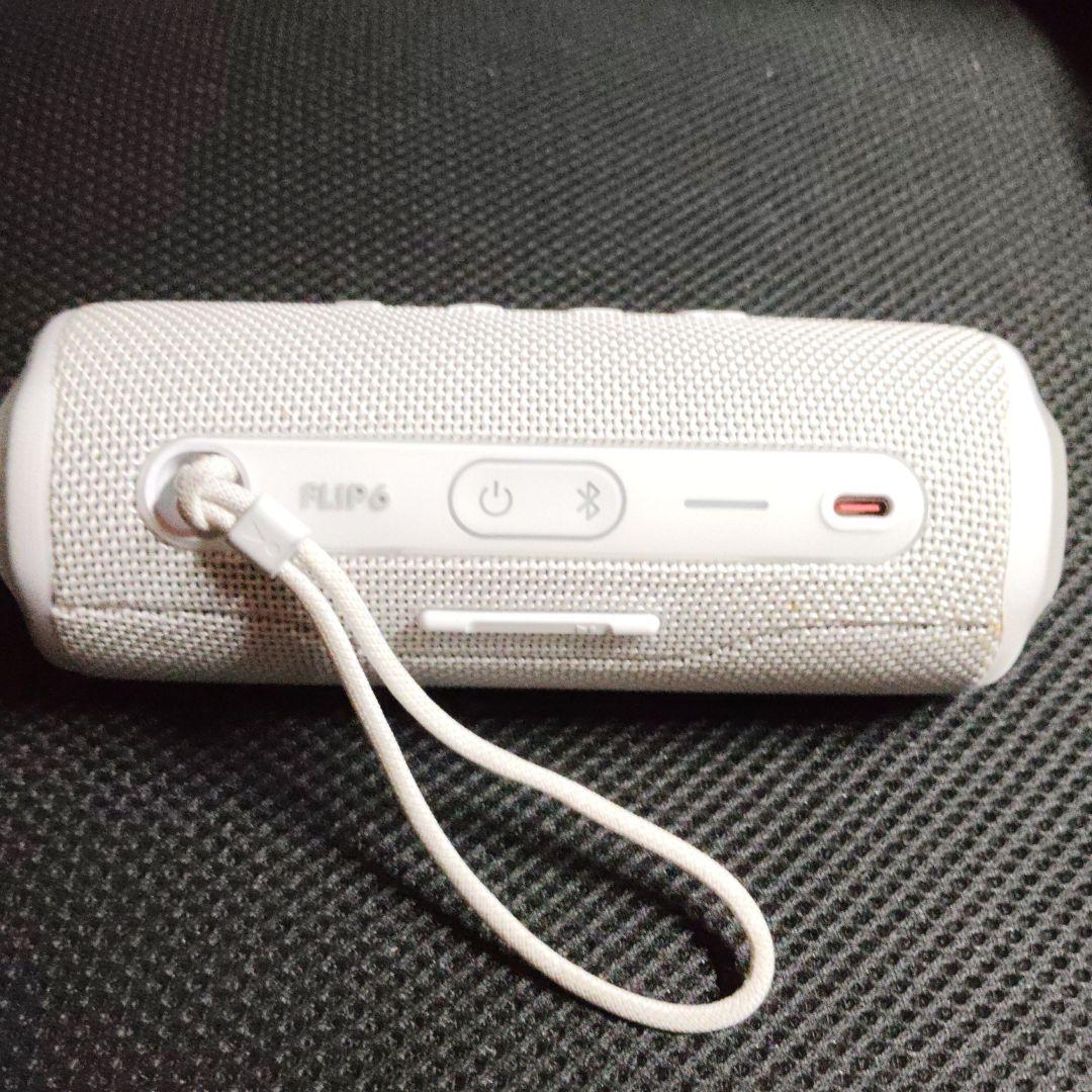 箱付きJBL FLIP 6 ホワイト ワイヤレススピーカー