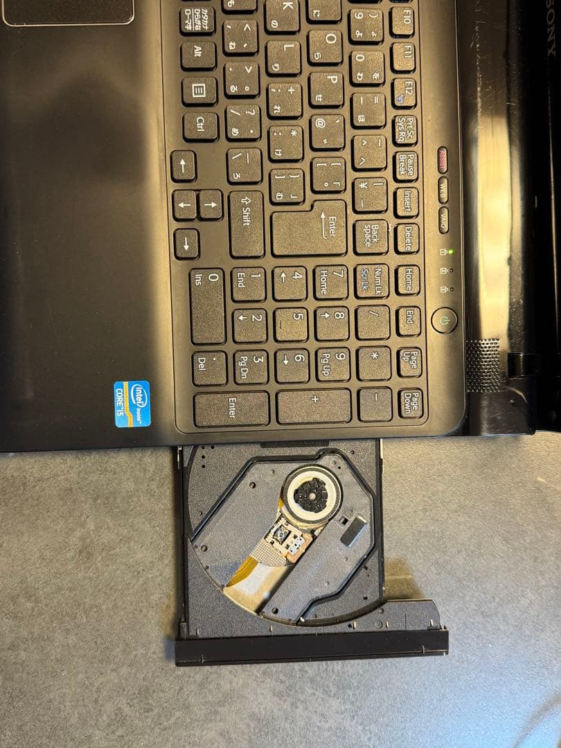 SONY SVE151B11N ノートWin23H2 Office2021