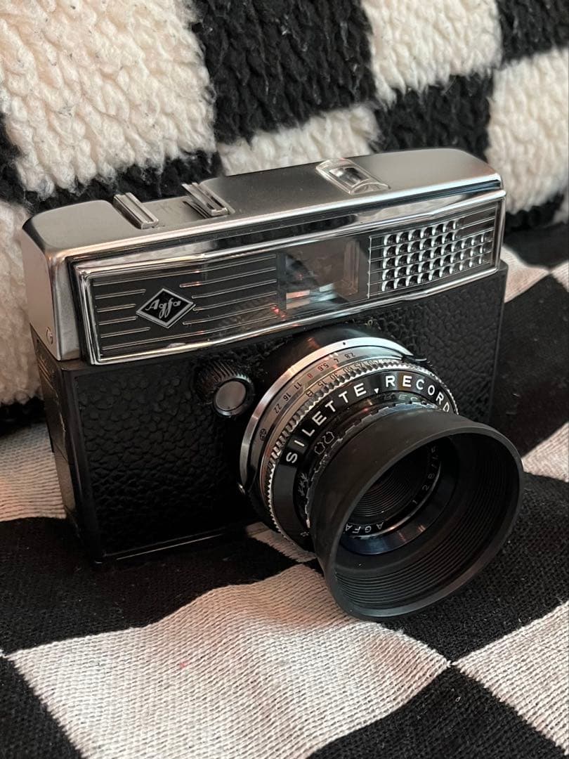 Agfa Sillette Record 高級フィルムカメラ ケース付き