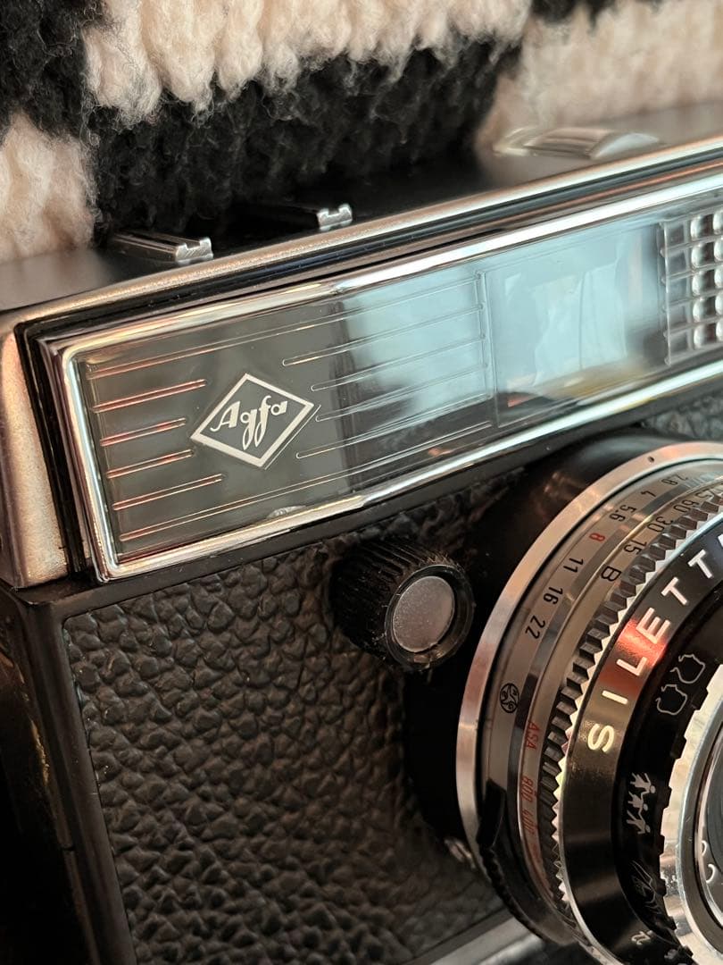 Agfa Sillette Record 高級フィルムカメラ ケース付き