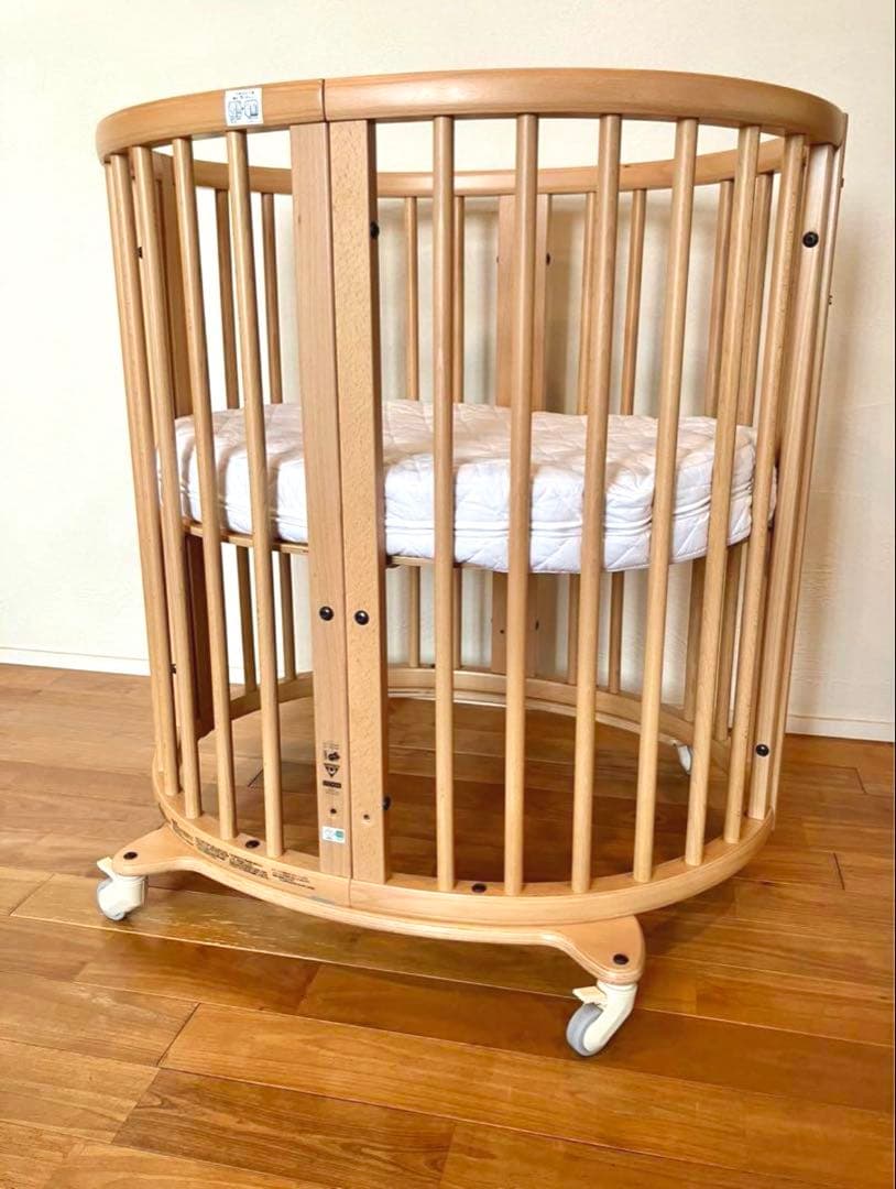 【超美品】ストッケ　STOKKE　スリーピーベッド　ミニ付属品付き