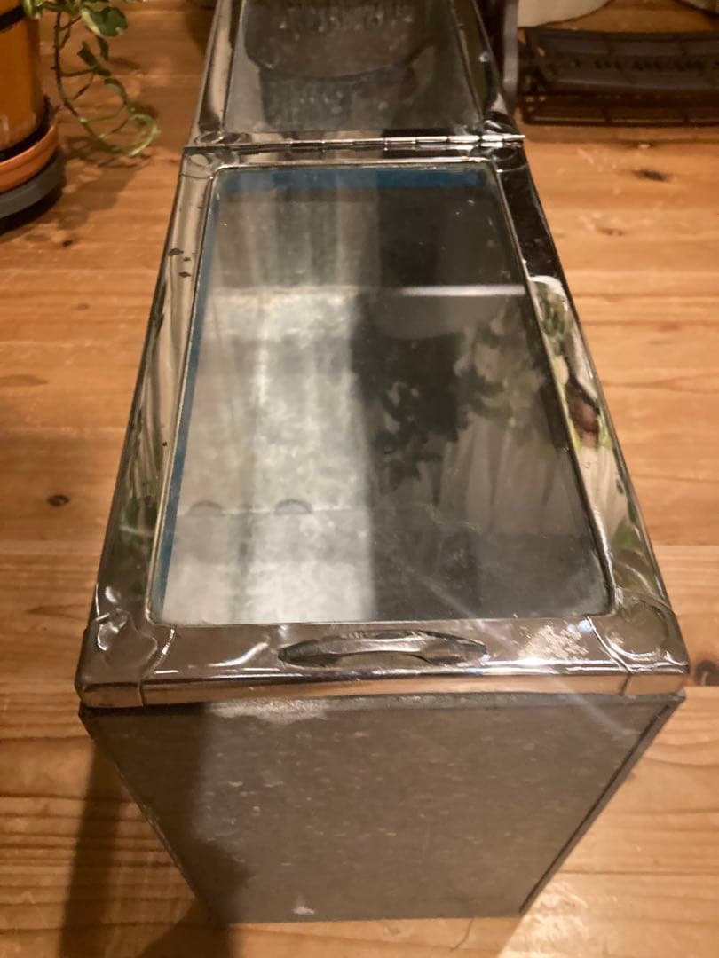 昭和レトロ　駄菓子屋 ブリキケース ガラスディスプレイケース　美品