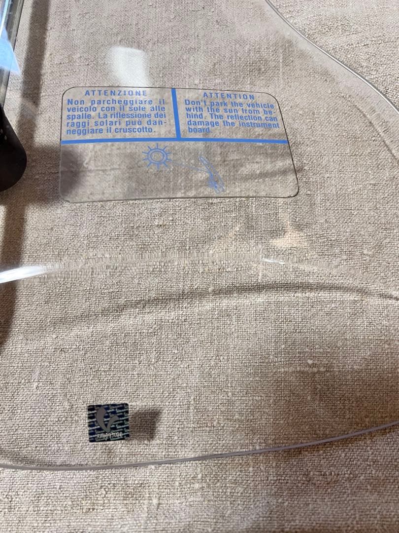 ベスパ GTS250ie 純正ウインドスクリーンクリア