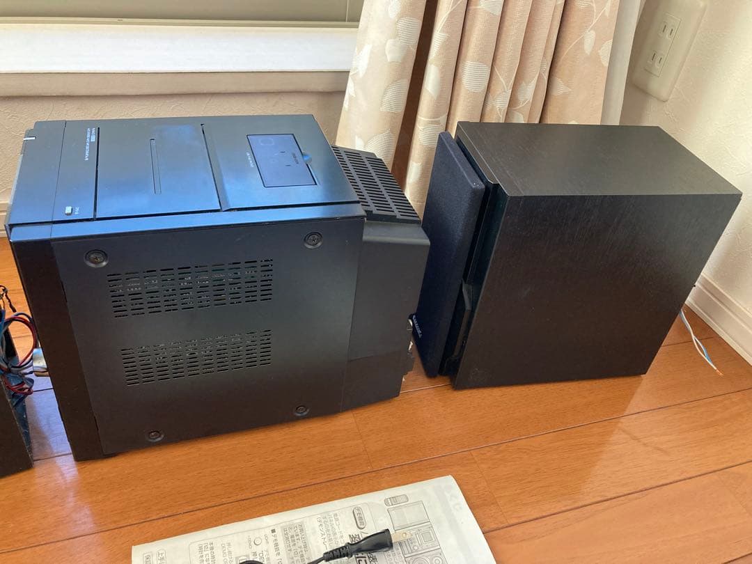 Panasonic SC-PM37MD MDステレオ　ブラック