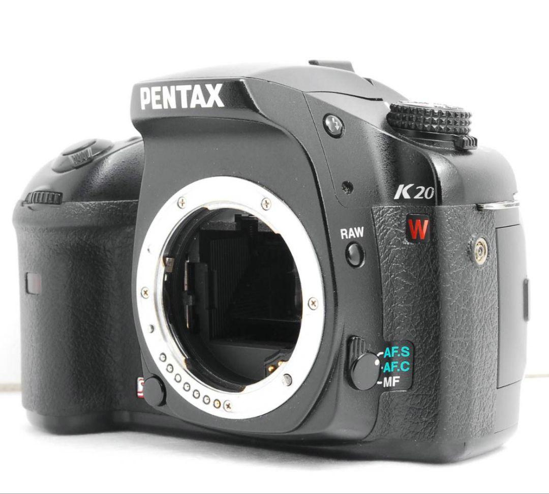 希少　PENTAX K20D-W 未発売モデル　ダブルレンズ⚡️初心者　警察用機